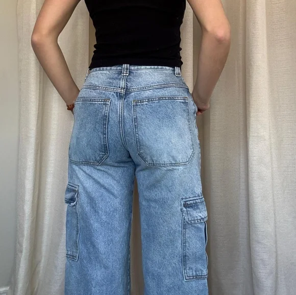 Pacsun Cargo Jeans - Picture 2 of 9